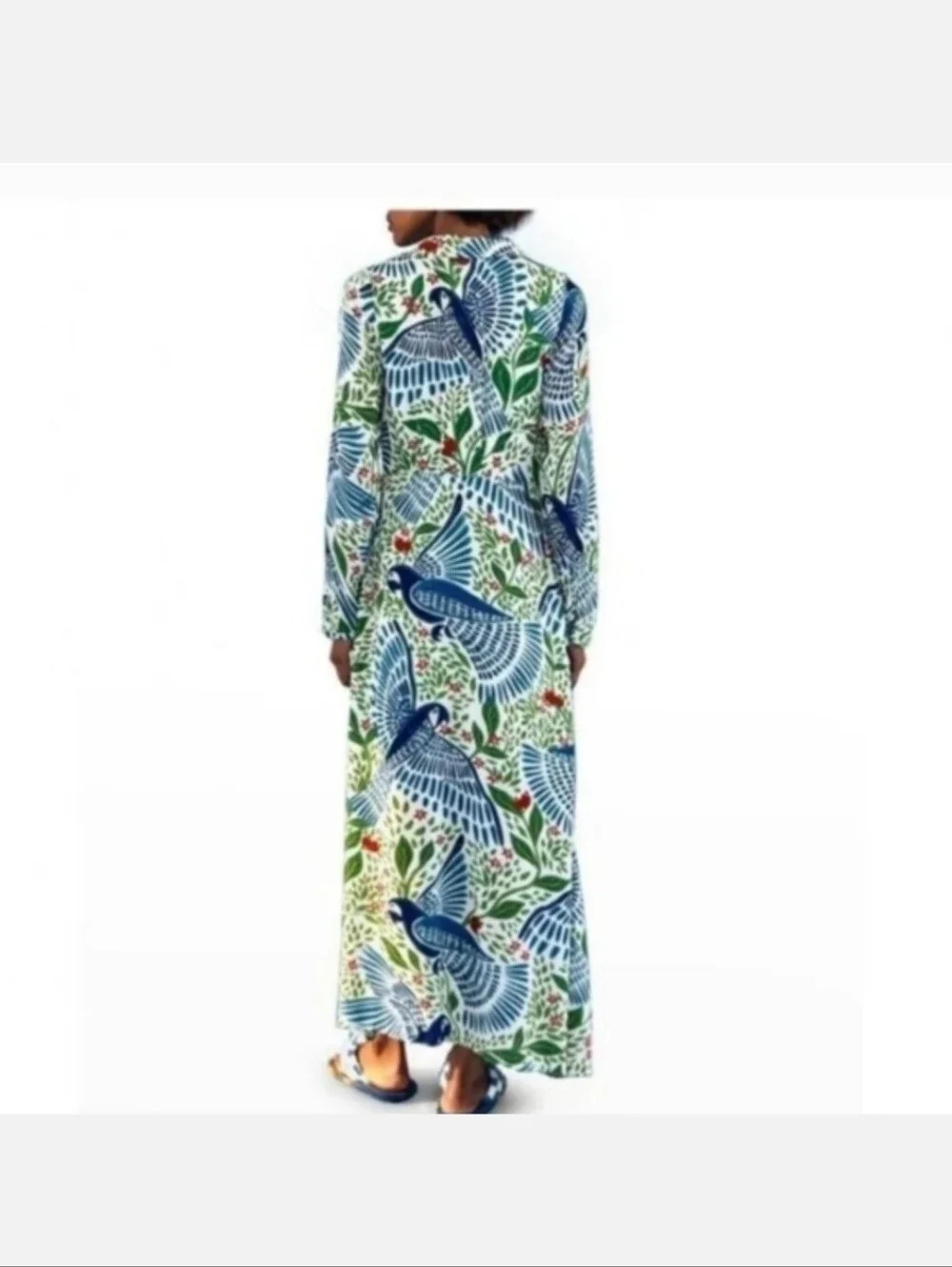 Farm Rio Macaw Flight Maxidress
